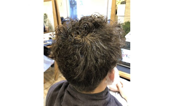 メンズパーマ失敗 チリチリ髪の画像 ショート スパイラル失敗を直す方法とは 森越 道大 公式サイト Garden所属のパーマ美容師